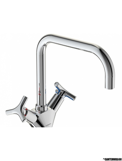 Смеситель для кухонной мойки VIDIMA TRINITY BA263AA двухрычажный