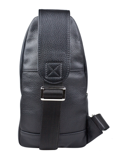 Кожаный кросс-боди рюкзак Vignola black (арт. 
3104-01)