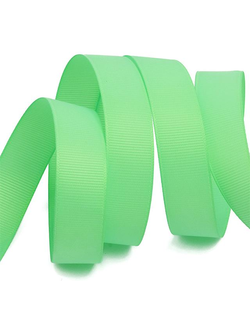 Лента репсовая 530 (117) (паст. мятная), 12мм*27,4м