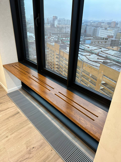 Парящие подоконники  из дуба, масло Saicos 3428