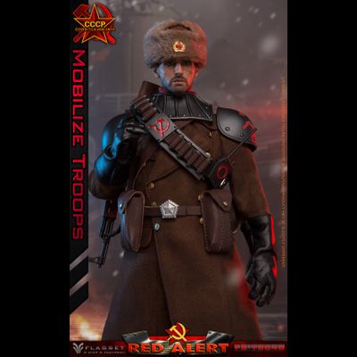 Советский призывник (Conscript, Red Alert 2) - КОЛЛЕКЦИОННАЯ ФИГУРКА 1/6 RED ALERT (FS-73046) - FLAGSET