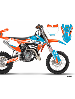 Наклейки на мотоцикл KTM 50 -  2016 2017 2018 2019 2020 graphic графика заказать купить