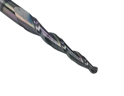 Фреза чистовая конусная со сферическим торцем R0.75x35 s6x75 Z2 HM