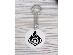 Гравированный брелок Genshin Impact, Геншин Импакт №17