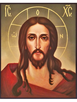 Господь Вседержитель (Спаситель, Спас). Рукописная икона.