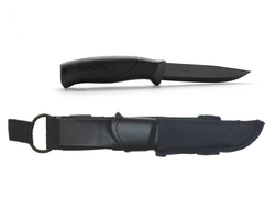 НОЖ MORAKNIV COMPANION TACTICAL BLACKBLADE, НЕРЖАВЕЮЩАЯ СТАЛЬ, ЧЕРНЫЙ КЛИНОК