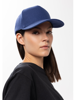 Бейсболка STAN 5 клиньев хлопок 280,03, Синий