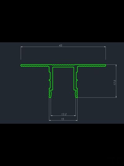 Декоративный стеновой профиль Pro Design 534 Белый