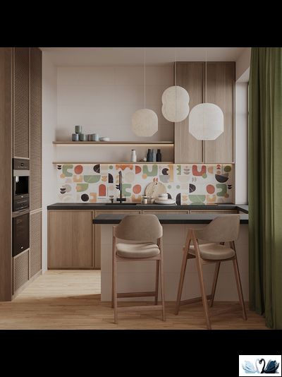 Плитка Gracia Ceramica Wabi-Sabi green wall 01 30x90 настенная