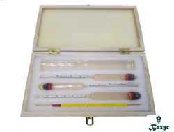 Подарочный набор Ареометров 0-100 термометр с цилиндром