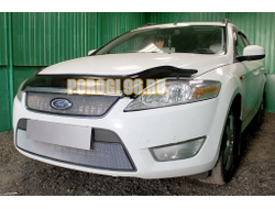 Защита радиатора Ford Mondeo IV 2007-2010 chrome низ