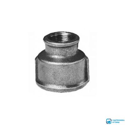 Муфта перех 3/4 - 1 1/4 вн/вн чугунная 20-32