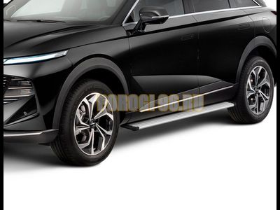 Пороги Slim Silver для Haval F7/F7x 2024-
