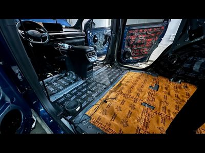 Шумоизоляция Geely Okavango