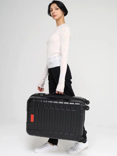 Чемодан для путешествий M Optimum Travel, черный