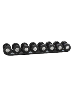 Набор из четырех пар уретановых гантелей Hampton Satelite 5-20LBS (2,26-9,06 кг)