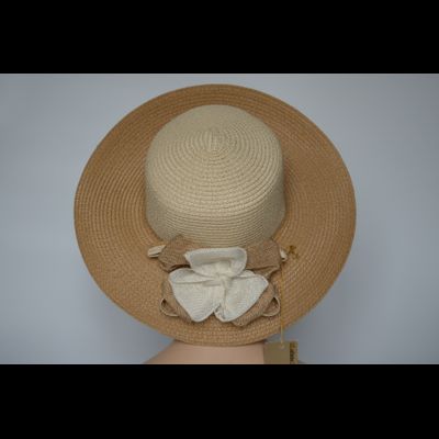 Шляпа Stefania Maiaroli 1637 бежевая