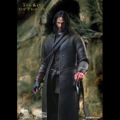 Арагорн (Властелин Колец, Lord of the Rings) - Коллекционная фигурка 1/12 SCALE The King of the West (DYM202403) - HELL CAT