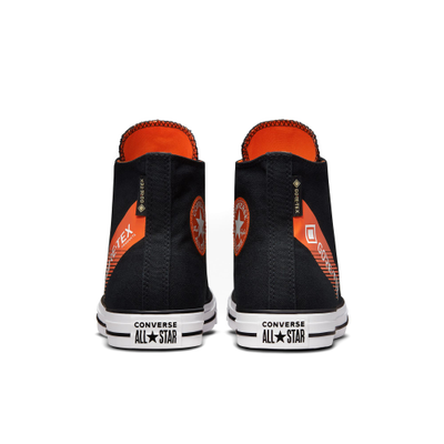 Мужские кеды Converse Chuck Taylor Gore Tex - Fuji Construction водоотталкивающие черные высокие