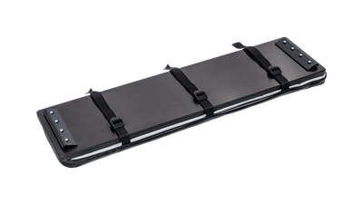 Комплект накладок на сиденья с сумкой 101*25 см ПВХ черно-белый