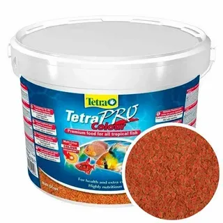 Корм для всех видов рыб Tetra Pro Color ведро 10 литров