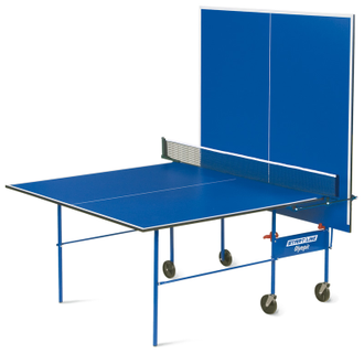 Теннисный стол Olympic с сеткой - стол для настольного тенниса для частного использования со встроенной сеткой.