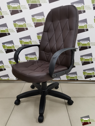 Кресло КР04, эко кожа шоколад (700)