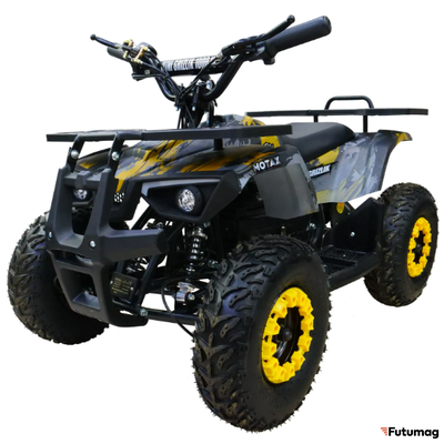 Детский электроквадроцикл GRIZLIK Х16 E1000 желтый