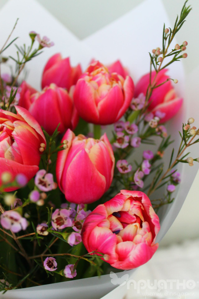 Букет цветов на 8 марта № 705