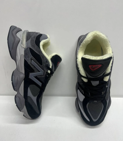 New Balance 9060 Black Castlerock зимние