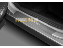 Накладки на пороги для Hyundai Tucson 2021-