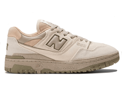 New Balance 550 Cream Canvas (Бежевые) фото