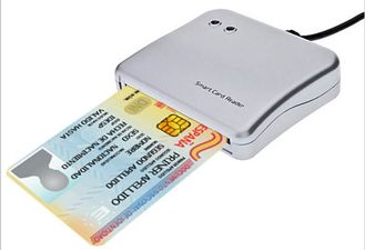 Устройство чтения/записи смарт-карт Карт-реадер Card Reader ключей электронно-цифровой подписи, ключей  удостоверения личности S-CR-0170, картридер для эцп, считыватель id карт - 7500 тенге