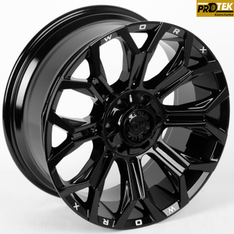 Комплект дисков R20 9,0J ET+18 6*135/6*139,7 WORX 821 Черный (80330)