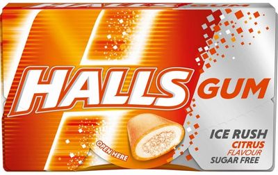 Жевательная резинка Halls Цитрус 18гр (16)*15