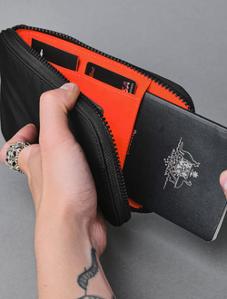 Кошелек Alpaka Zip Travel Wallet Black