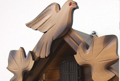 Настенные часы с кукушкой Rhythm 4MJ234RH06