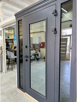 Входная Дверь AG 6149 Термо AL Двери Регионов с фрамугами