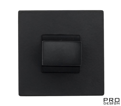 Фиксатор поворотный на квадратном основании Fratelli Cattini WC 8-NM матовый черный