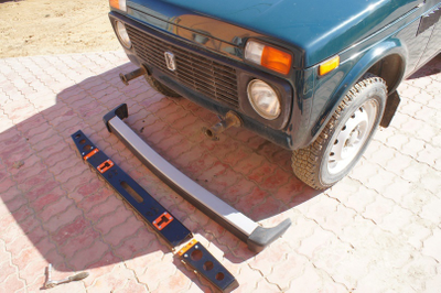 Бампер силовой передний Фишхантер ZST-ФХ 100 модульный