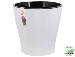 Горшок цветочный Лея 3,6л двойной с автополивом