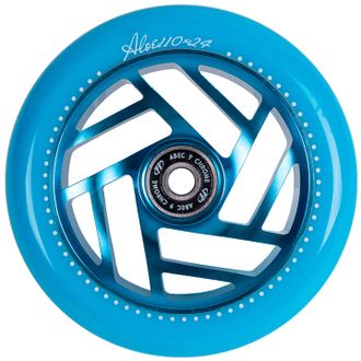 Купить колесо Tech Team Aloe (Blue) 110 для трюковых самокатов в Иркутске