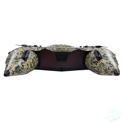 Лодка ПВХ Gladiator Active C420AL Camo с алюминиевым полом