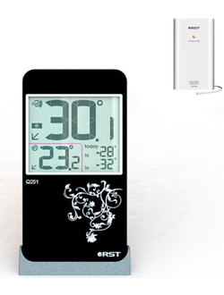 Электронный цифровой термометр с радиодатчиком RST 02251 (Q251)