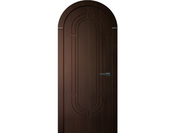 Арочная дверь ДГ Мальва венге