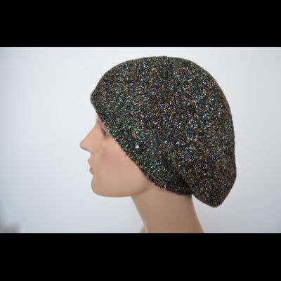 Берет Vizio  Италия 1627 разноцветный с блестками