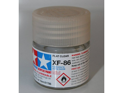 Tamiya: Акриловый матовый лак XF-86 (10 мл.)