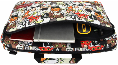 Сумка для ноутбука 17.3 - 18 дюймов Optimum RL, зверополис