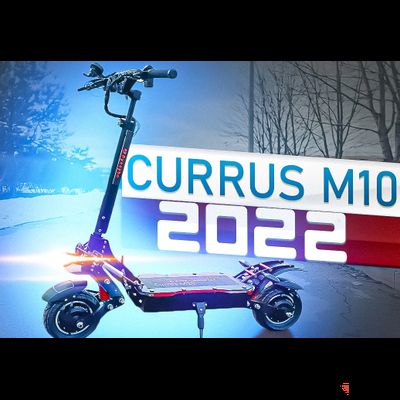ЭЛЕКТРОСАМОКАТ Currus M10 2022 года с демфером