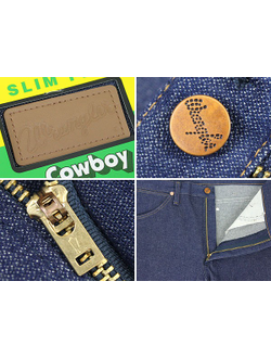 Джинсы 936 Wrangler® Cowboy Cut® узкий (жёсткие)